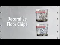 How to Apply Rust Oleum Decorative Chips Concrete Garage Floor Coating Optional Step