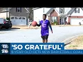 After losing his father Grovetown 8-year-old gets new basketball goal