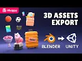 How to Export 3D Assets from Blender to Unity