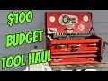 Toolbox Tour 100 FB Marketplace Budget Buy Craftsman Snap-On Klein