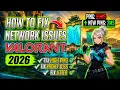 Valorant - How to FIX High Ping Packet Loss Jitter on ANY PC
