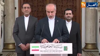 رئيس الجمهورية يتسلم أوراق اعتماد السفير الإيراني الجديد بالجزائر