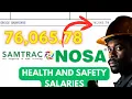 How much do safety officers earn in South Africa Average Monthly Salaries SAMTRAC NOSA Training