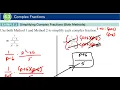6 3 Example 3 Simplifying Complex Fractions Both Methods
