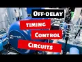 Off Delay timing control circuits