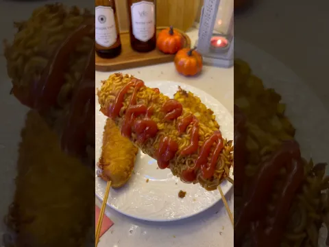 Korean corn dog #corndog #shorts