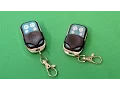 How to reset or clone the code of 4 Channel RF Key Remote Control from ebay