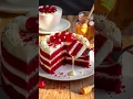Download Lagu Stunning Korean beauty slices through a luscious red velvet cake drizzled with golden honey