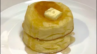 Fluffy Japanese Soufflé Pancakes