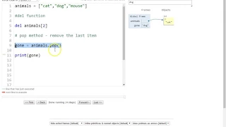 Python - items from a list