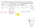Using Newton s Method to Find Roots
