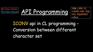Using ICONV api in CL