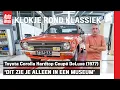Lagu Toyota Corolla Hardtop Coupé DeLuxe (1977) - Klokje rond klassiek