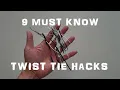 9 Handy Ways To Use Twist Ties You Need To Know Now