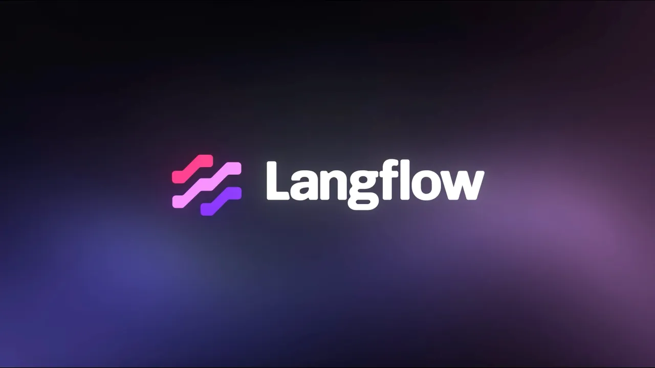 Langflow AI agent builder teaser