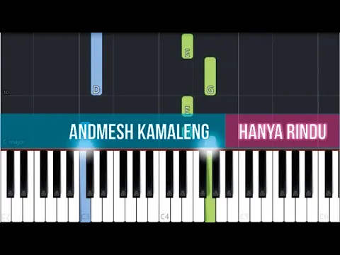 Download MP3 Andmesh Kamaleng - Hanya Rindu (SLOW EASY Piano Tutorial)