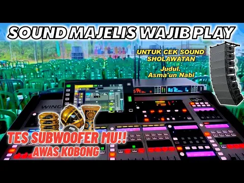 Download MP3 SOUND MAJELIS WAJIB PLAY INI‼️ HADROH KOPLO VOCAL MERDU BASS JAMIN GLERR