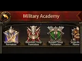 Evony Kings How To Use Tactic Scrolls New Military Academy after level 36