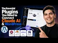 Claude AI WordPress Tutorial The Exact Plugins You Need to Import AI Designs