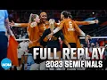 Texas vs Wisconsin 2023 NCAA volleyball semifinals FULL REPLAY