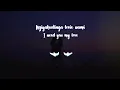 I love you by Thami (lyrics video)