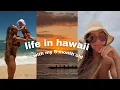 hawaii days hikes snorkeling workouts friends in town