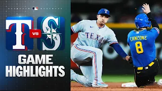 rangers vs mariners game highlights 4 17 26 mlb highlights