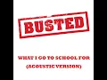 What I Go To School For (Acoustic Version)