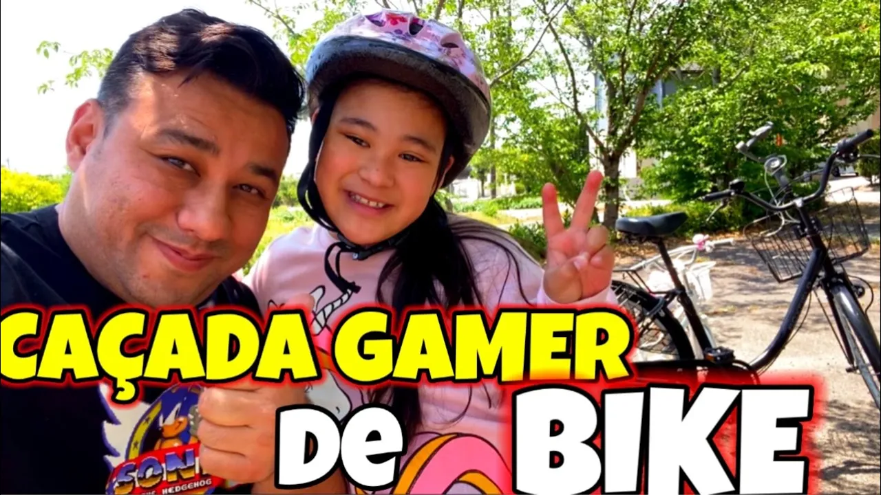 CAÇADA GAMER   DE BIKE NO JAPÃO,  EM BUSCA DE UM  NINTENDO SWITCH