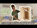 How to Choose Install Concealed Hinges Cabinet Door Series Part 3