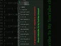 C program to print W alphabet in star pattern