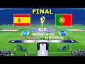 Download Lagu SPAIN vs PORTUGAL - FINAL  | FIFA World Cup 2026 USA | Full Match All Goals | PES Gameplay