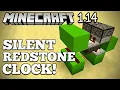 Silent Adjustable Redstone Hopper Clock Minecraft