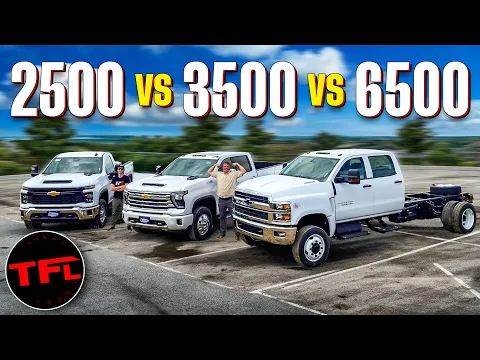 Download MP3 Driving the ENORMOUS Chevy Silverado HD You Didn't Know Existed: Here's How It Stacks Up!