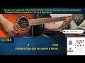 ECHÁNDOTE DE MENOS | Grupo Frontera | TUTORIAL GUITARRA | Acordes Tabs | Buscando Notas