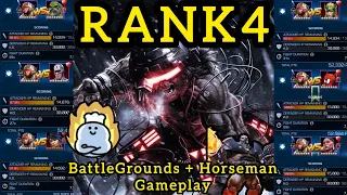 RANK 4 7 WEAPON X ULTIMATE SHOWCASE INSANE BATTLEGROUNDS NUKE HORSEMAN GAMEPLAY Mcoc