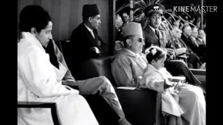 النشيد الوطني المغربي في عهد محمد الخامس قبل الاستقلال كلمات ولا أروع 