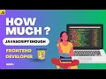 How Much JavaScript Required For Frontend Developer JavaScript Tutorial In Hindi webcoding25