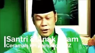 k h zainudin mz santri dan ayam kiyai 