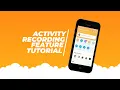 Lagu GreatDay HR - Activity Recording Tutorial