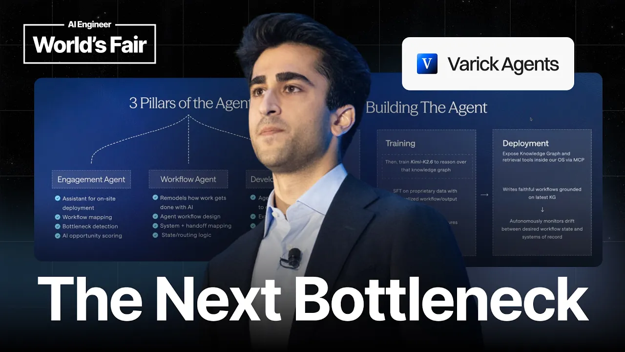 AI tools for Forward Deployed Engineering — Vasuman Moza, Varick Agents: video thumbnail