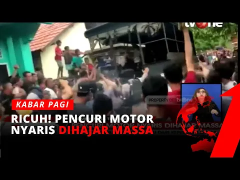 RICUH! Proses Evakuasi Pencuri Motor di Dompu yang Nyaris Dihajar Massa | tvOne
