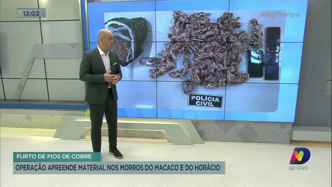Operação apreende material nos Morros do Macaco e do Horácio