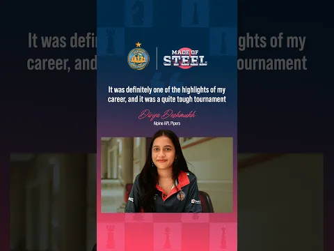 Divya Deshmukh reflects on a career-defining moment