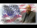 Celebrating the Life of Mr Dexter D Morrisey