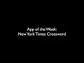 New York Times Crossword
