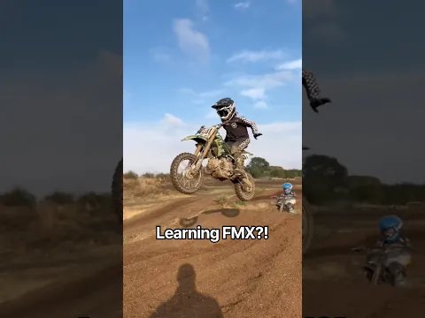 7 year old beginning some FMX 🥹