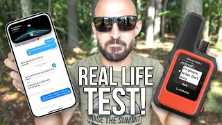 Real Life Test Apple Satellite Messaging vs Garmin InReach