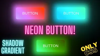 CSS Amazing Button Animation Hover Effect Box Shadow Glowing Gradient Using HTML CSS