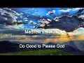 Matthew 6 NKJV - Sermon on the Mount Pt 2 The Lords Prayer Do not worry
